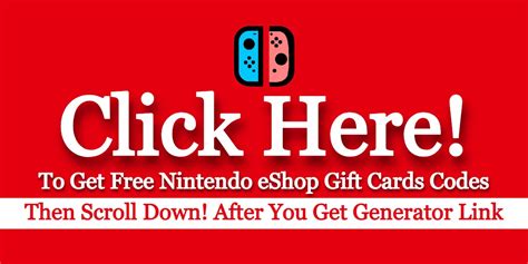 nintendo switch gift card generator.